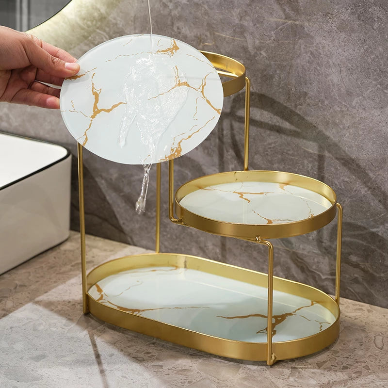 ديكور لتنظيم العطور مستحضرات التجميل والمكياج
